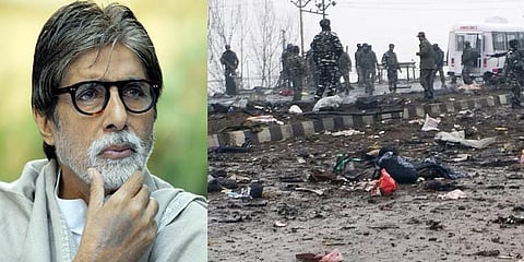 வீர மரணம் அடைந்த வீரர்களின் குடும்பங்களுக்கு தலா ரூ. 5 லட்சம்: அமிதாப் பச்சன்..!