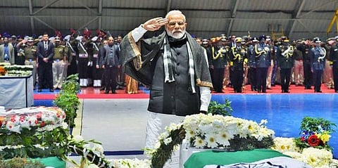 “40 வீரர்கள் இழப்பு என் இதயத்தில் தீயாக எரிகிறது” - பிரதமர் மோடி