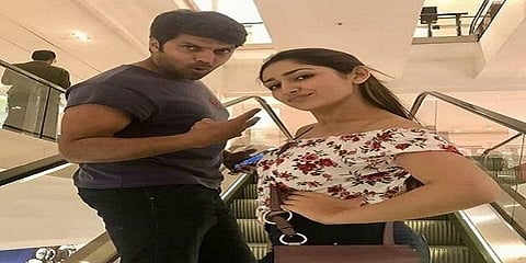 20 நாட்களில் திருமணம்! - வைரலாகும் ஆர்யா சாயிஷா புகைப்படங்கள்