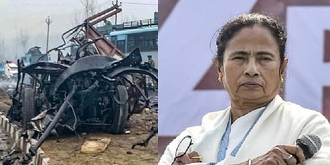 "புல்வாமா தாக்குதலில் நிறைய சந்தேகங்கள் இருக்கிறது" மம்தா பானர்ஜி