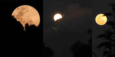 மிகப் பெரிய பெளர்ணமி நிலவை ரசித்த கொடைக்கானல் மக்கள்