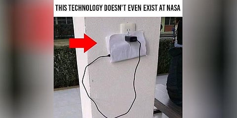 எளிமையாக சார்ஜ் போட பலரையும் ‘ஐ’ போட வைத்த ஐடியா