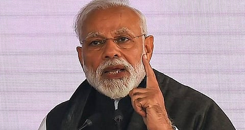 “பாஜக ஆட்சியில் வளர்ச்சி வெளிப்படையாக தெரிகிறது” - மோடி