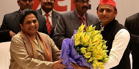 காங். அல்லாமல் ம.பி, உத்தரகாண்டில் போட்டி : அகிலேஷ்-மாயாவதி அறிவிப்பு