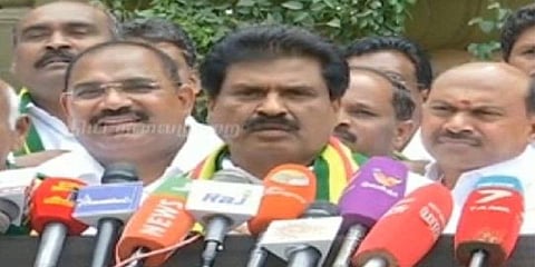 கொங்குநாடு மக்கள் தேசிய கட்சிக்கு ஒரு தொகுதி - உதய சூரியன் சின்னத்தில் போட்டி