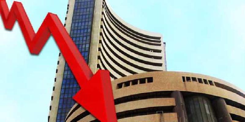 இரு நாட்டு எல்லையில் பதட்டம்: இந்திய பங்குச்சந்தையில் வீழ்ச்சி