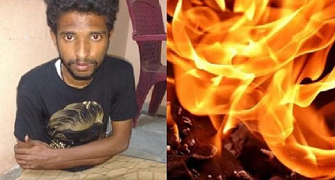 காதலிக்க மறுத்த பெண் மீது பெட்ரோல் ஊற்றி தீவைப்பு: இளைஞர் கைது..!