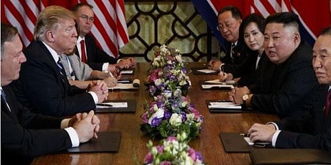 பாதியிலேயே முடிந்த ட்ரம்ப்-கிம் பேச்சுவார்த்தை