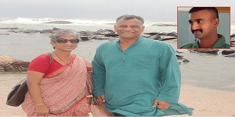 அபிநந்தனை வரவேற்க சென்ற பெற்றோர்...! ஆச்சரியப்படுத்திய மக்கள்...!