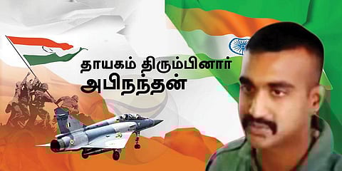 வாகா எல்லை வந்தடைந்தார் விமானப்படை வீரர் அபிநந்தன்