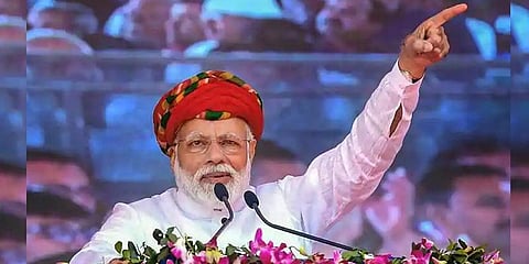 “ஆயுஷ்மான் திட்டம் கராச்சியிலும் செல்லும்” - சர்ச்சையான மோடி பேச்சு