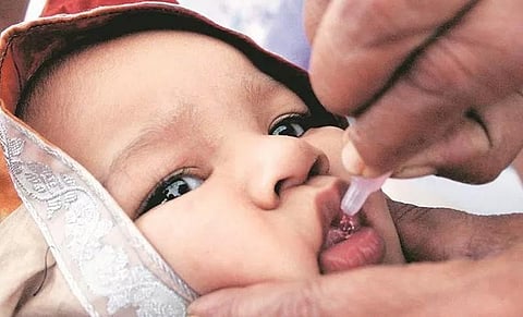 நாளை போலியோ சொட்டு மருந்து முகாம்