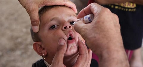 இன்று, போலியோ சொட்டு மருந்து முகாம்