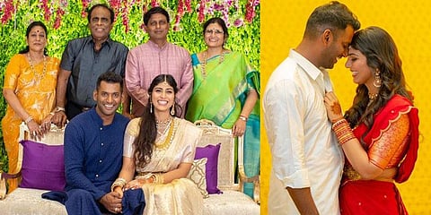 “ஐ லவ் யு அனிஷா” - நிச்சயதார்த்த படங்களை வெளியிட்ட விஷால்