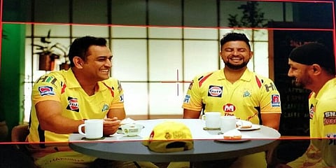 ''ஐபிஎல்லின் நட்புக்கில்லை முற்றுப்புள்ளி; செம பீலிங் வித் மச்சான் தோனி'' - ட்விட்டரில் உருகிய ஹர்பஜன்