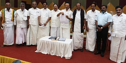 ‘திமுக கூட்டணிக்கு 34 இடங்கள்’ - டைம்ஸ் நவ் கருத்துக் கணிப்பு