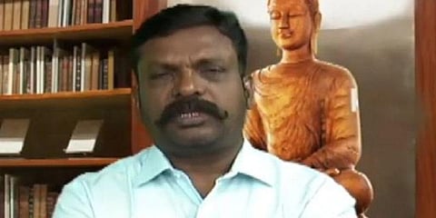 விழுப்புரம் தொகுதியில் உதயசூரியன் சின்னத்தில் போட்டியிடுவது ஏன்? - திருமாவளவன்