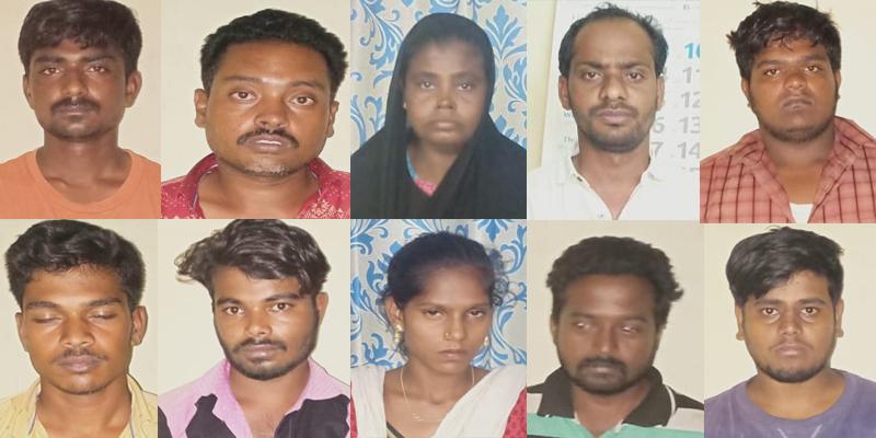 தொழிலதிபரை நிர்வாணப்படுத்தி புகைப்படம் ! மோசடி கும்பலை கைது செய்தது போலீஸ்