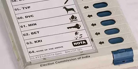 தேர்தலுக்கு தேர்தல் பிரபலமாகும் நோட்டா - முதலில் பயன்படுத்தப்பட்டது எப்போது?