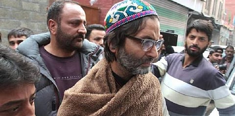 யாசின் மாலிக்கின் காஷ்மீர் விடுதலை இயக்கத்திற்கு மத்திய அரசு தடை