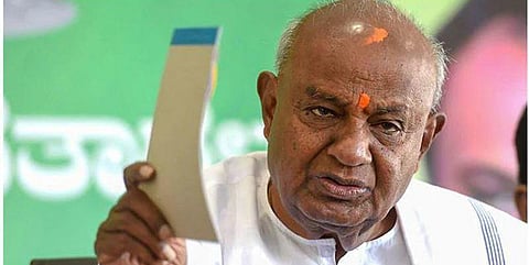 மனம் மாறிய தேவகவுடா துமகூரு தொகுதியில் போட்டி!