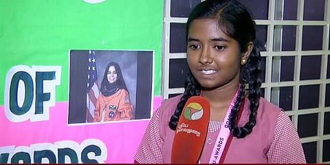 நாசா விண்வெளி ஆய்வு மையத்திற்கு செல்லும் மதுரை மாணவி!