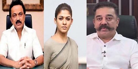 ராதாரவியை தற்காலிகமாக நீக்கிய திமுகவுக்கு பாராட்டுகள்: கமல்ஹாசன்