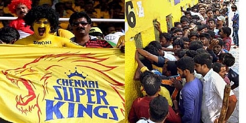 சிஎஸ்கேவின் அடுத்தப் போட்டி: சேப்பாக்கத்தில் தொடங்கியது டிக்கெட் விற்பனை