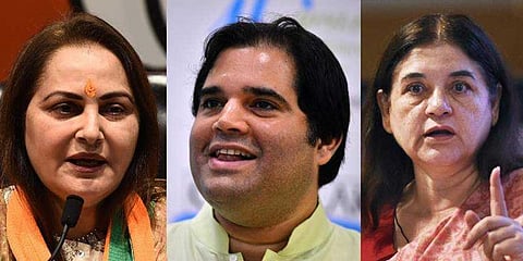 மேனகா காந்தி மற்றும் வருண் காந்திக்கு மீண்டும் வாய்ப்பு