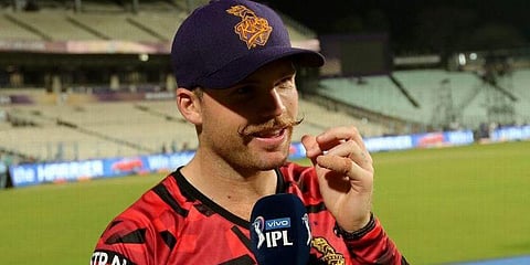 நியூசி. வீரரின் மீசைக்குப் பின்னே இப்படியொரு கதை!