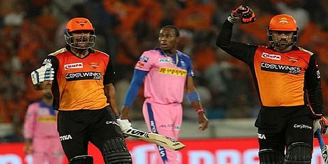 ஐபிஎல்: 5 விக்கெட் வித்தியாசத்தில் ஐதராபாத் அபார வெற்றி