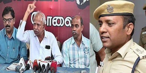 எஸ்.பி. பாண்டியராஜனை கைது செய்ய வேண்டும் : பெண்கள் மற்றும் குழந்தைகள் பாதுகாப்பு கூட்டியக்கம்