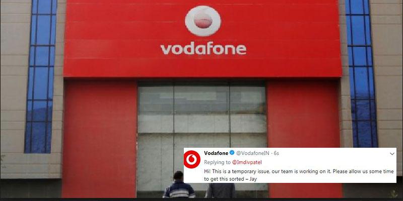 முடங்கியதா வோடோஃபோன் நெட்வொர்க்? - வாடிக்கையாளர்கள் அவதி