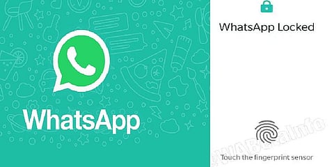 விரைவில் வருகிறது வாட்ஸ் அப்பில் ''ஃபிங்கர் பிரிண்ட் சென்சார்''!