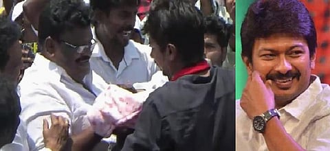 கட்சிக்காரர் குழந்தைக்கு ‘செந்தாமரை’ எனப் பெயர் சூட்டிய உதயநிதி