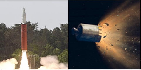 ‘மிஷன் சக்தி’ சோதனையால் விண்வெளியை சுற்றும் குப்பைகள்