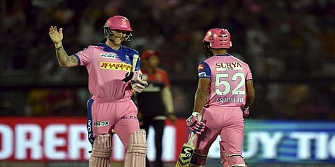 ஐபிஎல்: முதல் வெற்றியை பதிவு செய்த ராஜஸ்தான் ! தொடர் தோல்வியில் பெங்களூர்