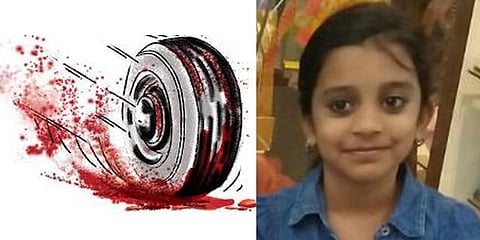 சகோதரர் கண் முன்னே பள்ளி வாகனம் மோதி உயிரிழந்த தங்கை !