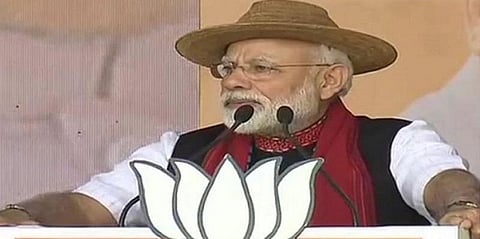 “பொய்கள் நிறைந்தது காங்கிரஸ் தேர்தல் அறிக்கை” - மோடி விமர்சனம்