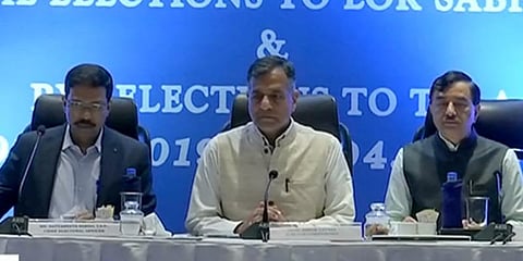 சட்டம் - ஒழுங்கு குறித்து தேர்தல் ஆணையர்கள் இன்று ஆலோசனை