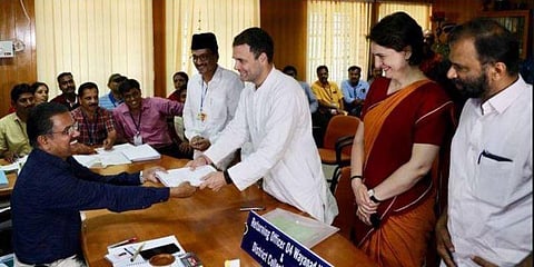 வயநாடு தொகுதியில் வேட்பு மனு தாக்கல் செய்தார் ராகுல் காந்தி!