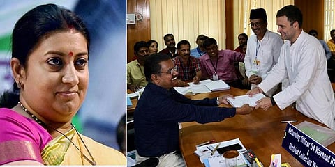 'அமேதி தொகுதி மக்களை ராகுல் அவமதித்து விட்டார்' : ஸ்மிருதி இரானி குற்றச்சாட்டு