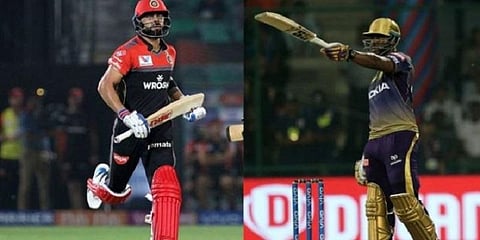 கொல்கத்தா பந்துவீச்சு - முதல் வெற்றியை பதிவு செய்யுமா பெங்களூர் அணி?