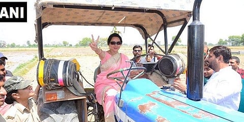 ஆடம்பர விவசாயியாக வலம் வந்த ஹேமா மாலினி - வறுத்தெடுக்கும் நெட்டிசன்கள்