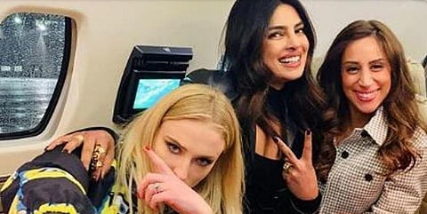 விவாகரத்து வதந்திக்குப் பின் பிரியாங்கா வெளியிட்ட ’ஜோ சிஸ்டர்ஸ்’ புகைப்படம்!