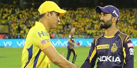 சென்னை அணி முதலில் பந்துவீச்சு - பேட்டிங்கில் மிரட்டுவாரா தினேஷ் கார்த்திக்