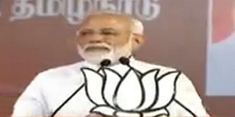 “எதிர்க்கட்சிகளிடம் நாட்டின் பாதுகாப்பு குறித்து எந்தத் திட்டமும் இல்லை”- மோடி