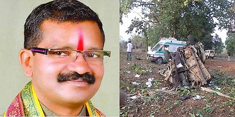 மாவோயிஸ்ட் தாக்குதல் - பாஜக எம்.எல்.ஏ உட்பட 5 பேர் உயிரிழப்பு