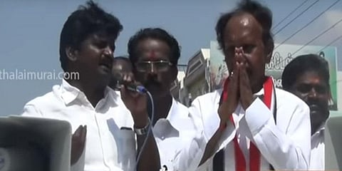 “உழைத்து கருத்த என் முகத்தை பார்த்து வாக்களியுங்கள்” - விஜயபாஸ்கர்