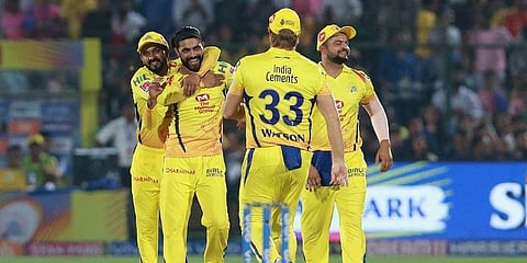 சிஎஸ்கே சீரான பந்துவீச்சு - 151 ரன்கள் சேர்த்த ராஜஸ்தான்